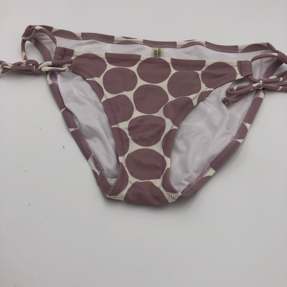 Victoria Secret Purple Polka Dot Bikini Bottoms